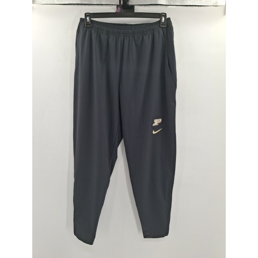 Purdue Boilermakers Nike Mens Medium Black Ankle Zip Pants